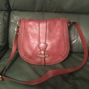 Fossil Brown bag with Marching wallet